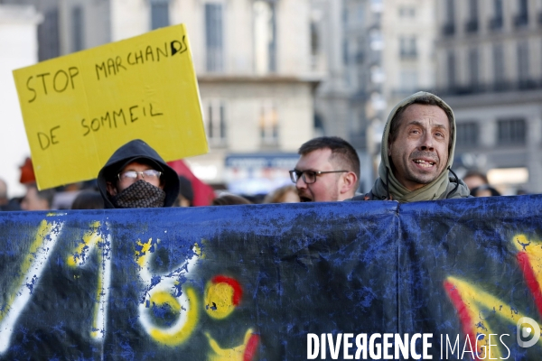 Marche de la honte à Marseille