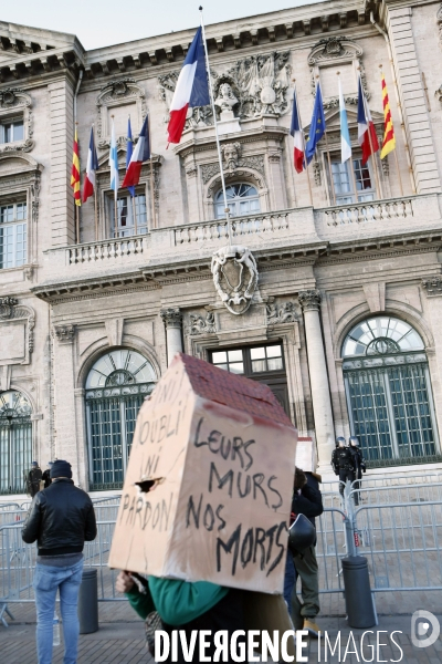 Marche de la honte à Marseille