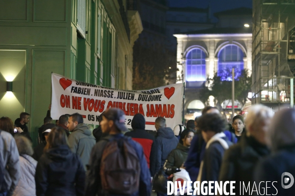 Marche de la honte à Marseille