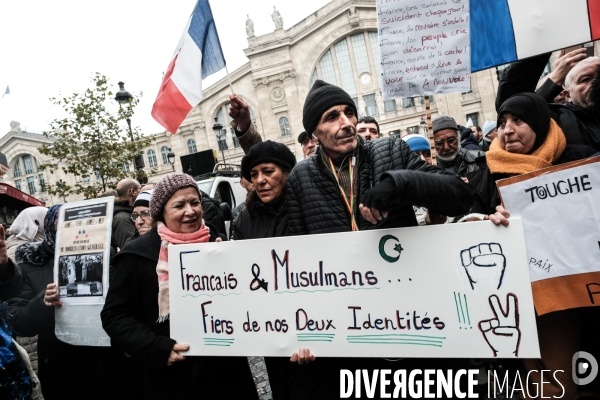 Manifestation contre l islamophobie