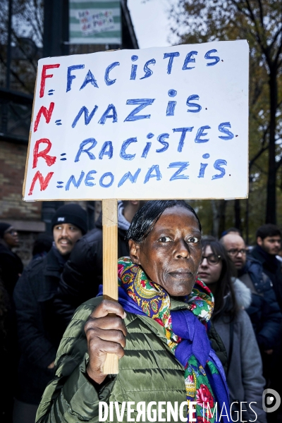 Manifestation contre l islamophobie à Paris