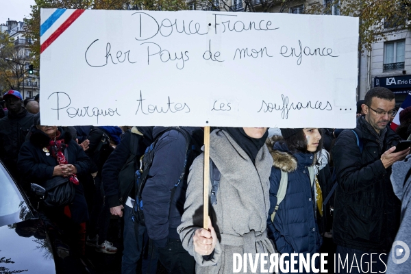 Manifestation contre l islamophobie à Paris