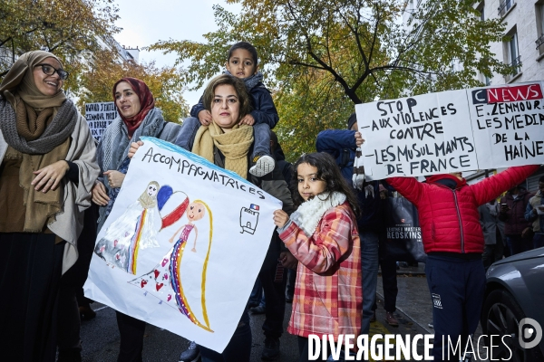 Manifestation contre l islamophobie à Paris