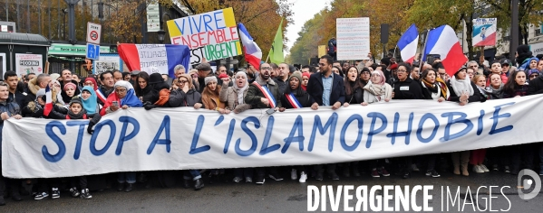 Manifestation contre l islamophobie