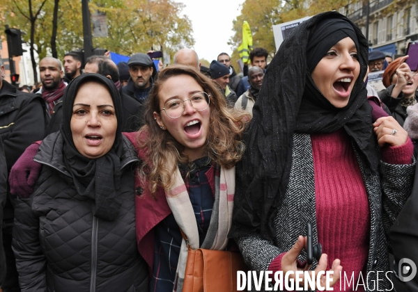 Manifestation contre l islamophobie