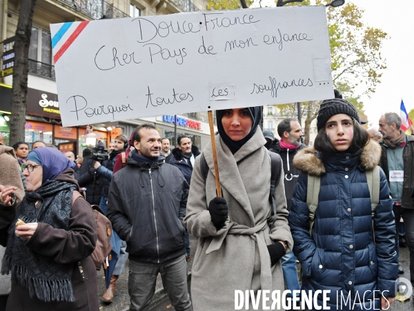 Manifestation contre l islamophobie