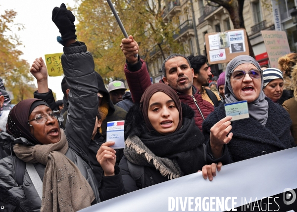 Manifestation contre l islamophobie