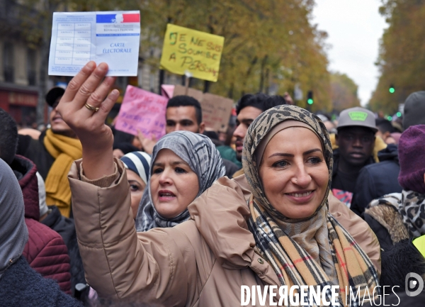 Manifestation contre l islamophobie