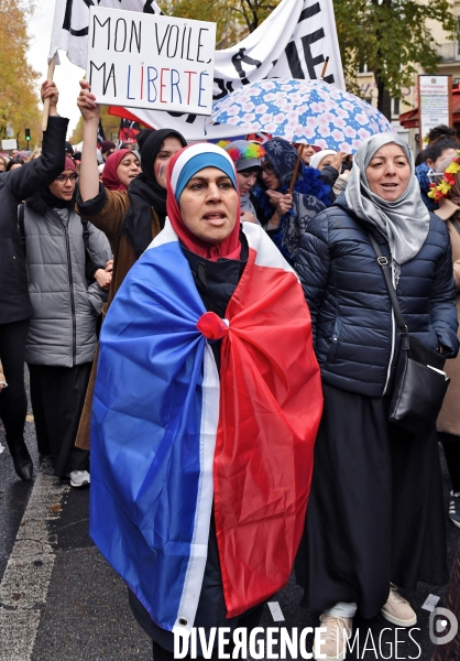 Manifestation contre l islamophobie