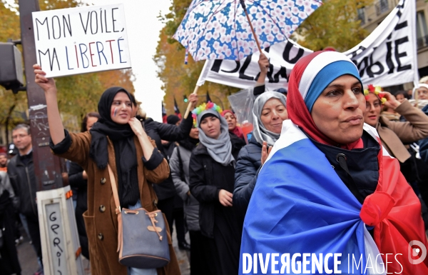 Manifestation contre l islamophobie