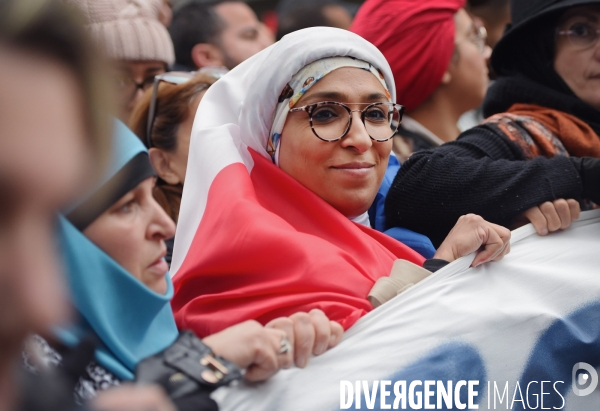 Manifestation contre l islamophobie