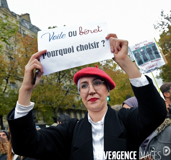 Manifestation contre l islamophobie