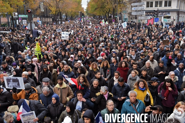 Manifestation contre l islamophobie