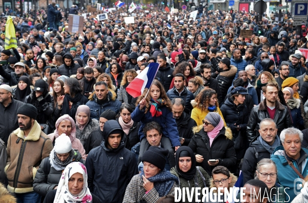 Manifestation contre l islamophobie