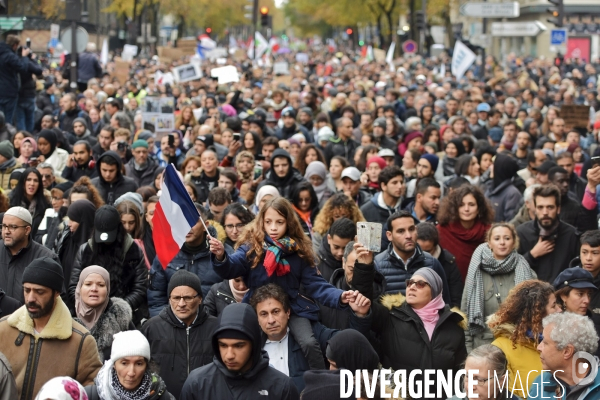 Manifestation contre l islamophobie