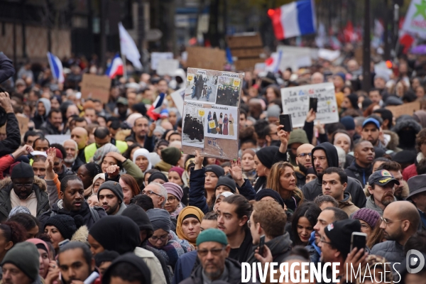Manifestation contre l islamophobie