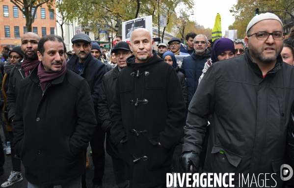 Manifestation contre l islamophobie