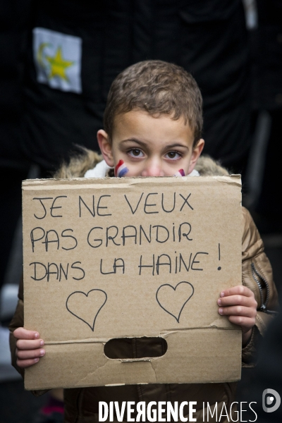 Manifestation contre l islamophobie à Paris