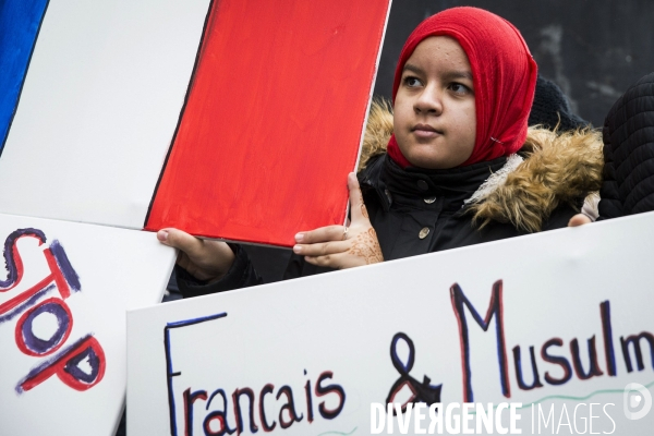 Manifestation contre l islamophobie à Paris