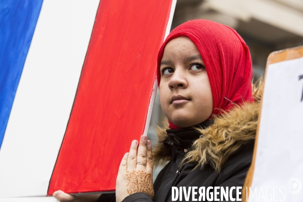 Manifestation contre l islamophobie à Paris