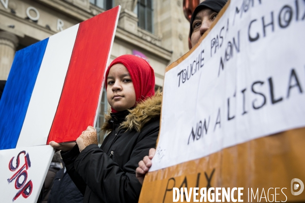 Manifestation contre l islamophobie à Paris