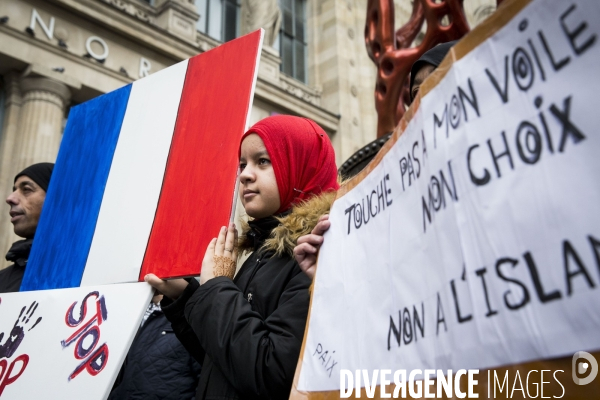 Manifestation contre l islamophobie à Paris