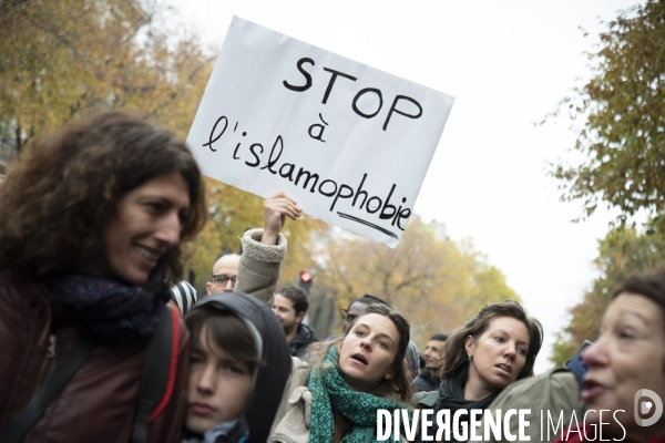 Marche contre l islamophobie