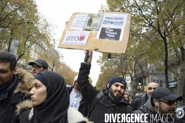 Marche contre l islamophobie