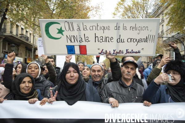 Marche contre l islamophobie