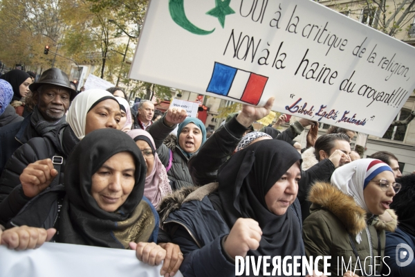 Marche contre l islamophobie