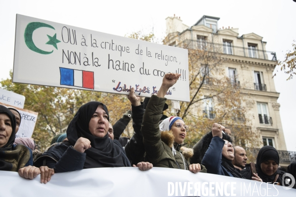 Marche contre l islamophobie