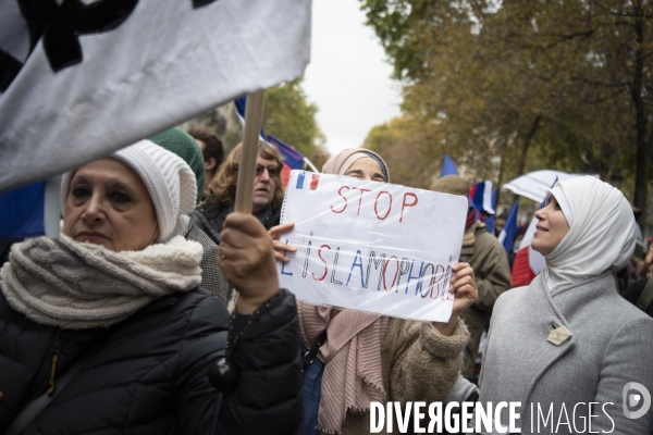 Marche contre l islamophobie