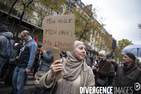 Marche contre l islamophobie