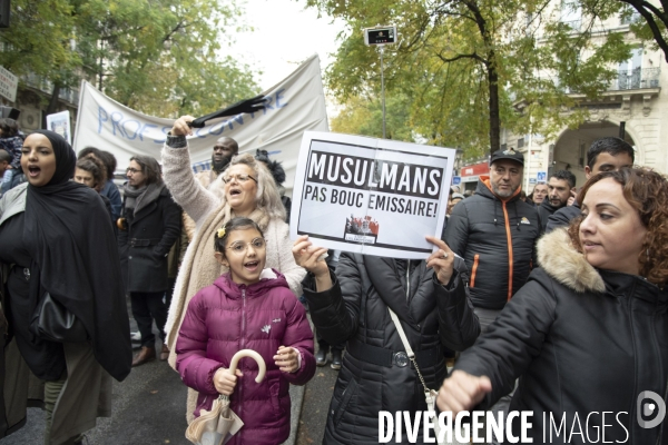 Marche contre l islamophobie