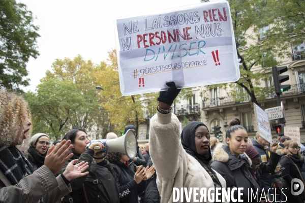 Marche contre l islamophobie