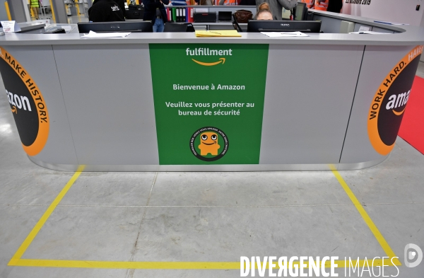 Le nouveau centre de distribution d Amazon de Brétigny sur Orge