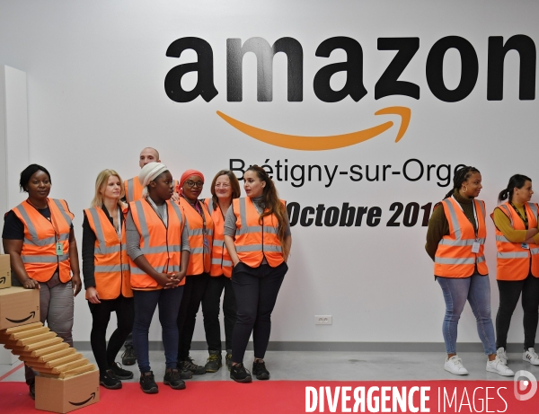 Le nouveau centre de distribution d Amazon de Brétigny sur Orge