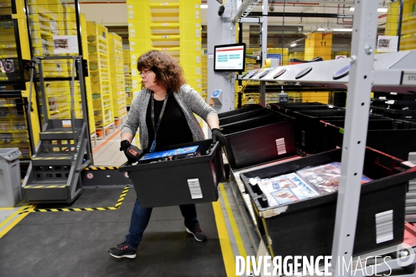 Le nouveau centre de distribution d Amazon de Brétigny sur Orge