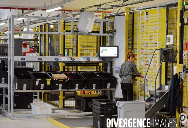 Le nouveau centre de distribution d Amazon de Brétigny sur Orge