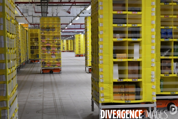 Le nouveau centre de distribution d Amazon de Brétigny sur Orge