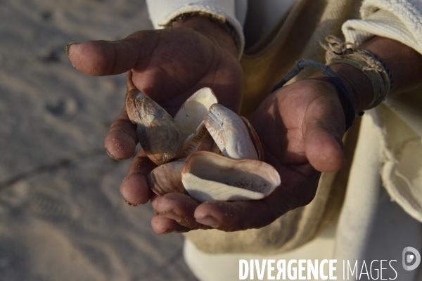 Les  Kogis,  Les gardiens de la Terre . iIs vivent dans la Sierra Nevada de Santa Marta qui représente à leurs yeux le centre du monde, la « Mère Terre »,  avec laquelle ils vivent en harmonie