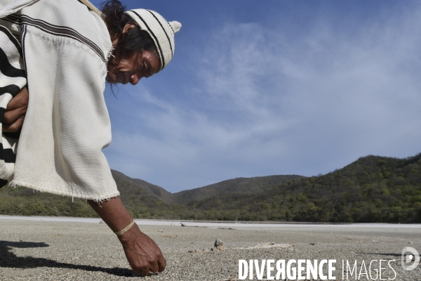 Les  Kogis,  Les gardiens de la Terre . iIs vivent dans la Sierra Nevada de Santa Marta qui représente à leurs yeux le centre du monde, la « Mère Terre »,  avec laquelle ils vivent en harmonie