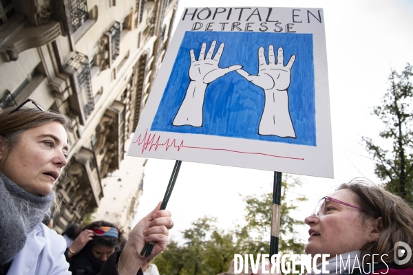 Marche pour l hôpital public