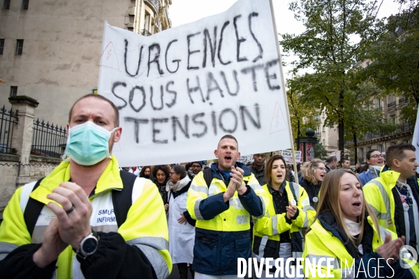 Marche pour l hôpital public