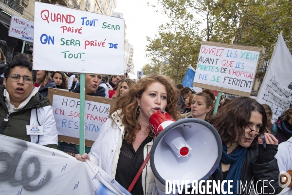 Marche pour l hôpital public