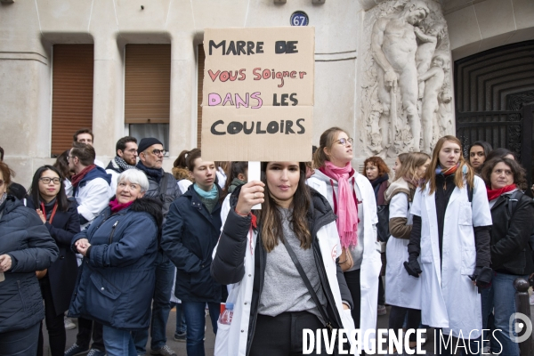 Marche pour l hôpital public