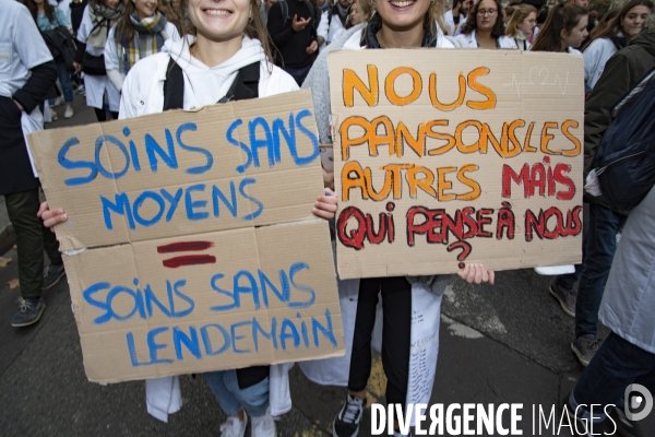 Marche pour l hôpital public