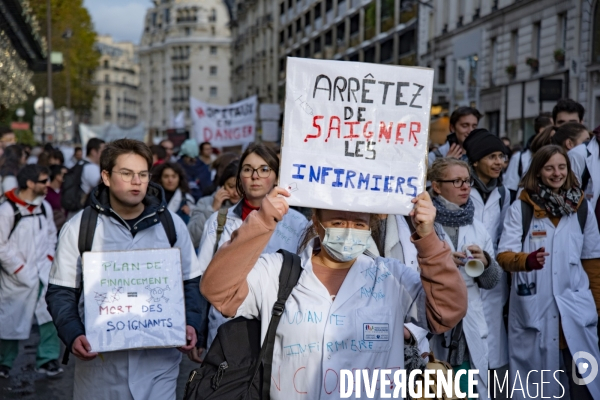 Marche pour l hôpital public