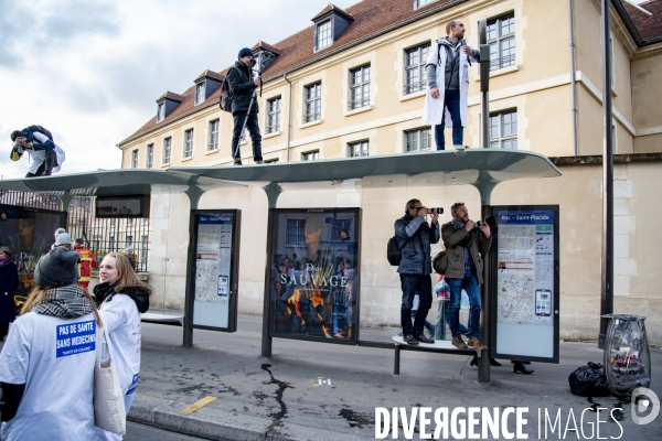 Marche pour l hôpital public