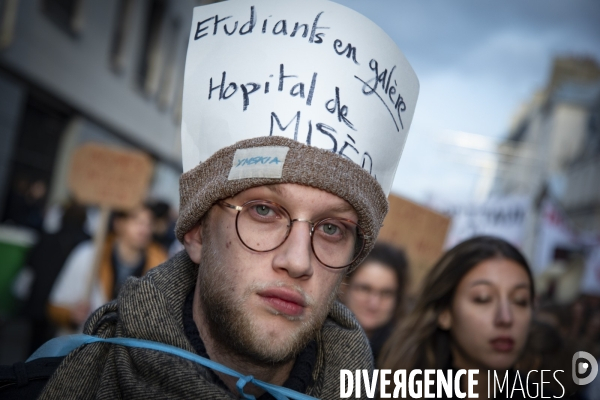 Marche pour l hôpital public